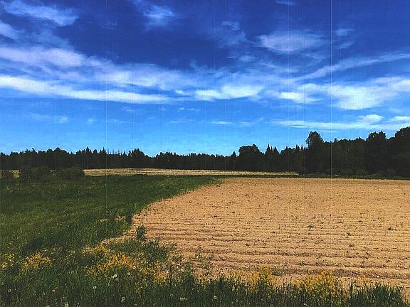 Plowed field mark south line