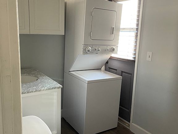 Recent photo with washer and dryer