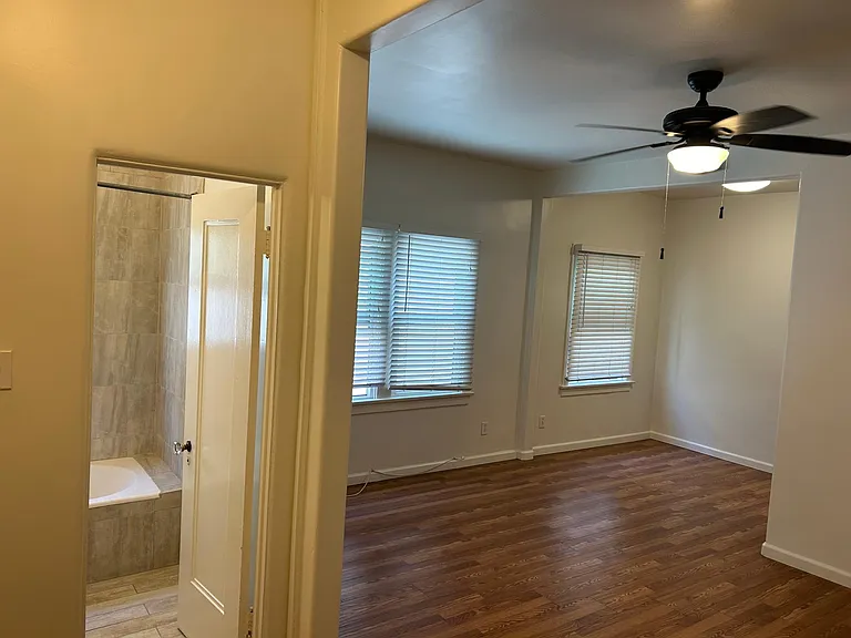 Dining area adjacent to the remodeled kitchen