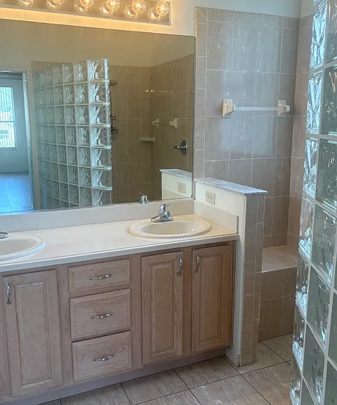 Primary Bath with Walk In Shower
