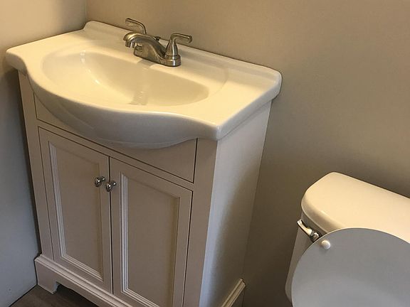 Vanity and Sink in New Bathroom