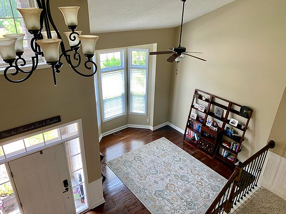 Foyer Entry and Living Room