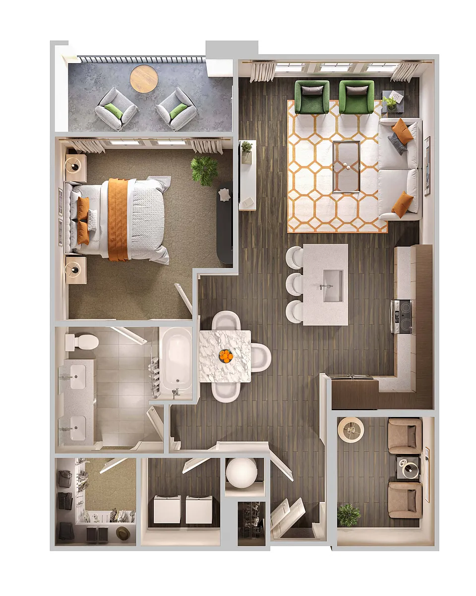 Floor plan A6D