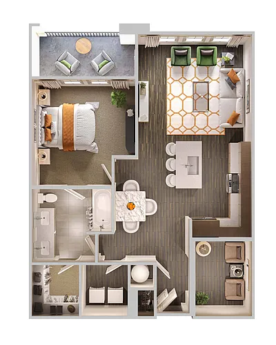 Floor plan A6D