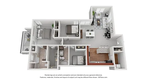 Floor plan The Magnolia
