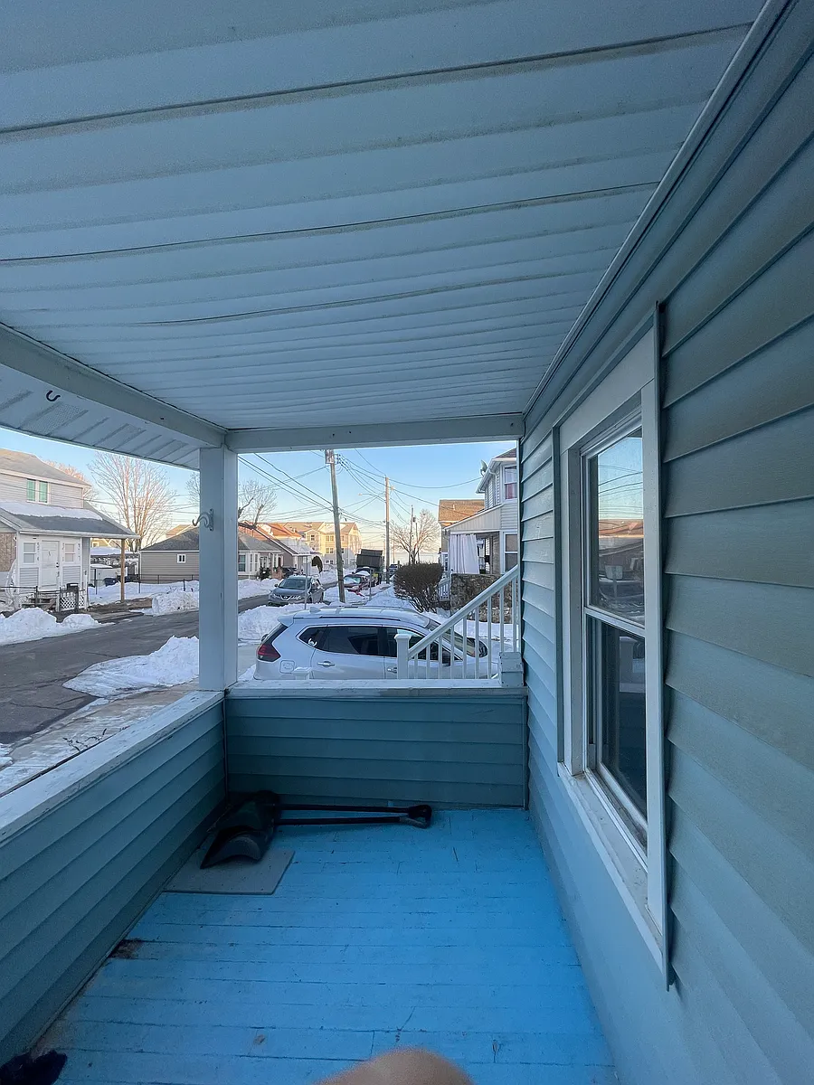 Front porch with water views: 2 min walk to the beach! - 34 Arlington St #1