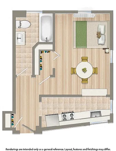 Floor plan Studio C