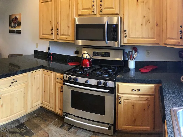 kitchen and dining