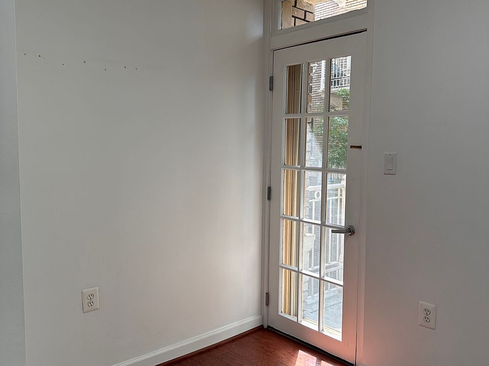 Exit to the first balcony from the living room