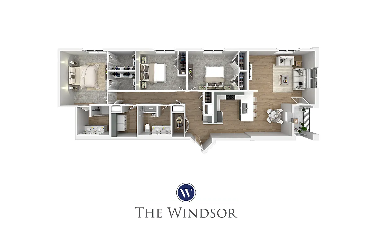 Floor plan Edward - The Windsor