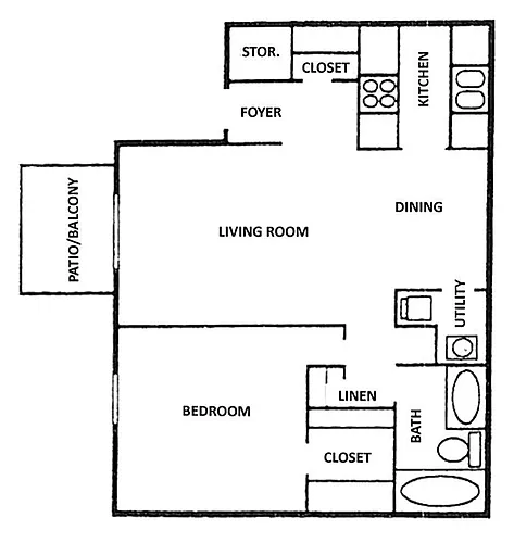 Floor plan A1 - Linden