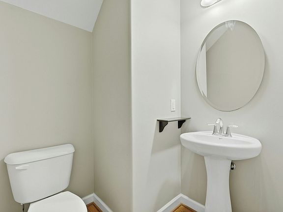 Downstairs half bath