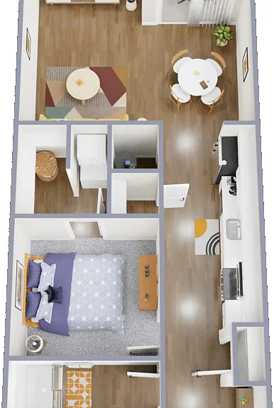 Linen Canape' Floorplan Diagram