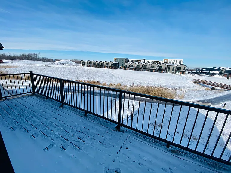 Balcony and lake view (2nd floor)