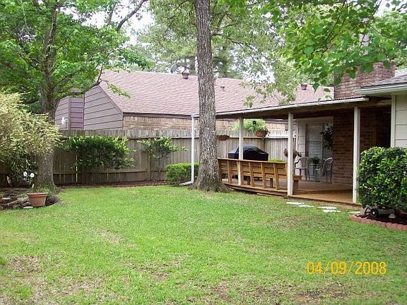 Great Backyard with an extended covered patio.