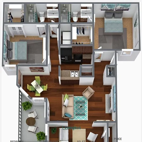 Floor plan B2R