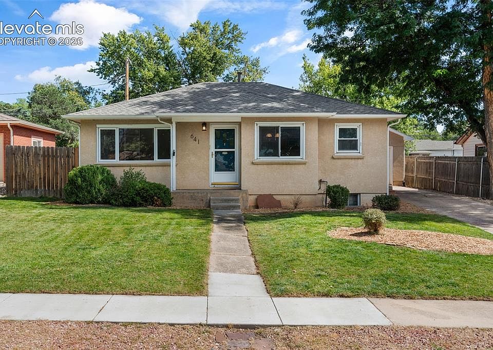 Exterior of 641 Glen Eyrie Circle in Colorado Springs, Colorado