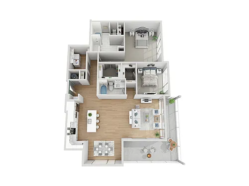 Floor plan B3