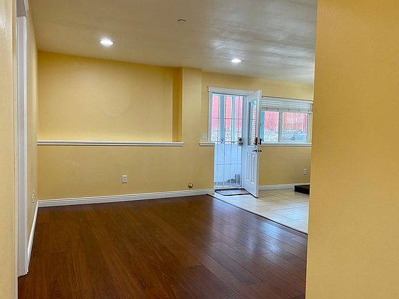 Living Room with wood floor