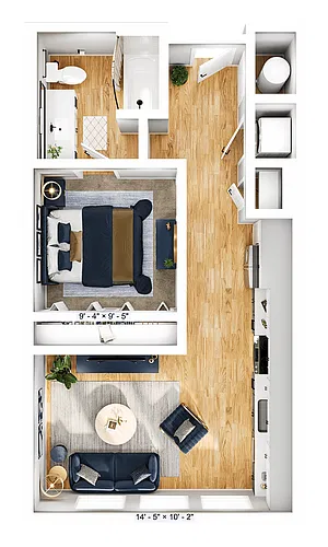 Floor plan S1A