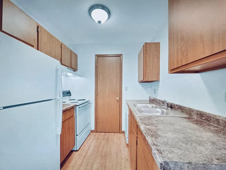 Kitchen with closet