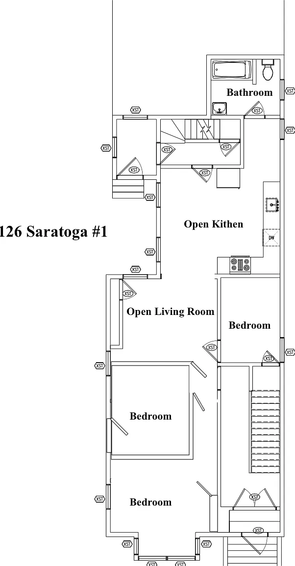 126 Saratoga Street Apartments — Photo 3