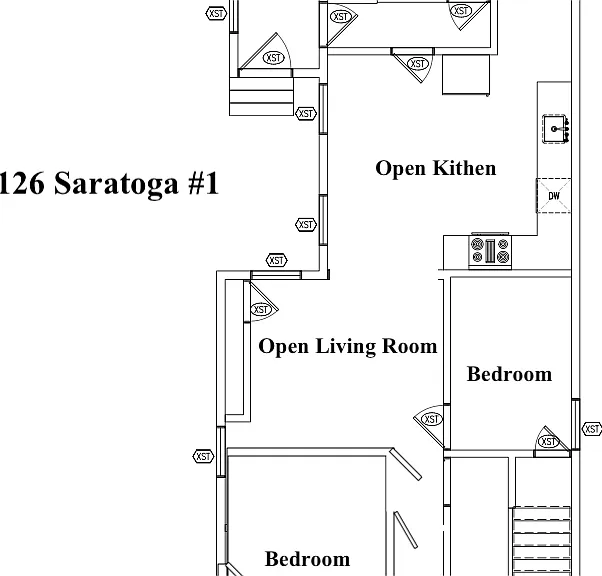 126 Saratoga Street Apartments — Photo 10