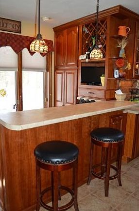 Wet bar wwine fridge too