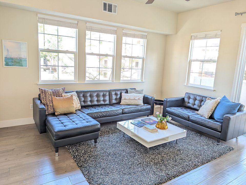 Living room with couch set