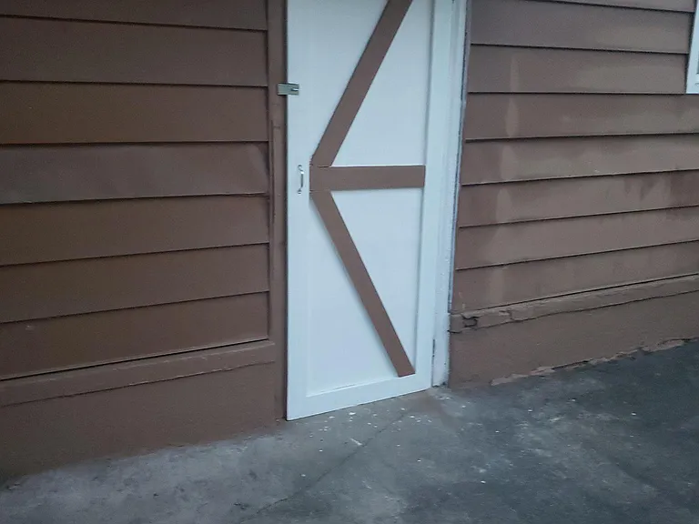 Door to basement storage only