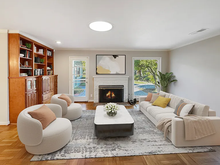 Living Room - Virtually Staged