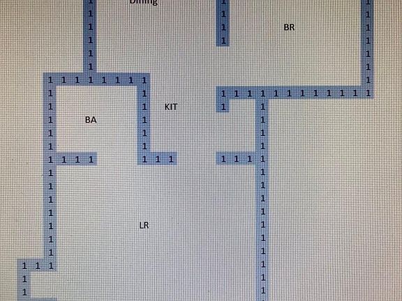 floorplan of apartment