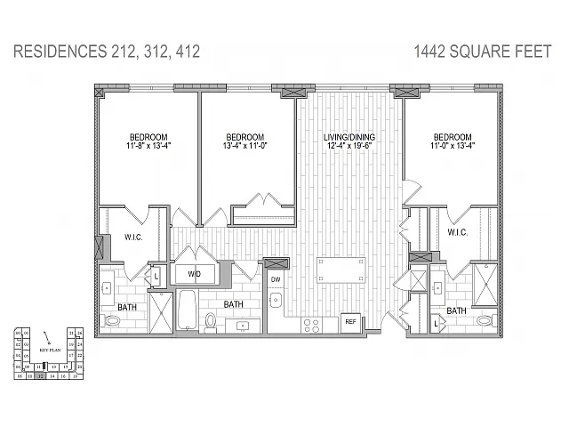Floor plan 412
