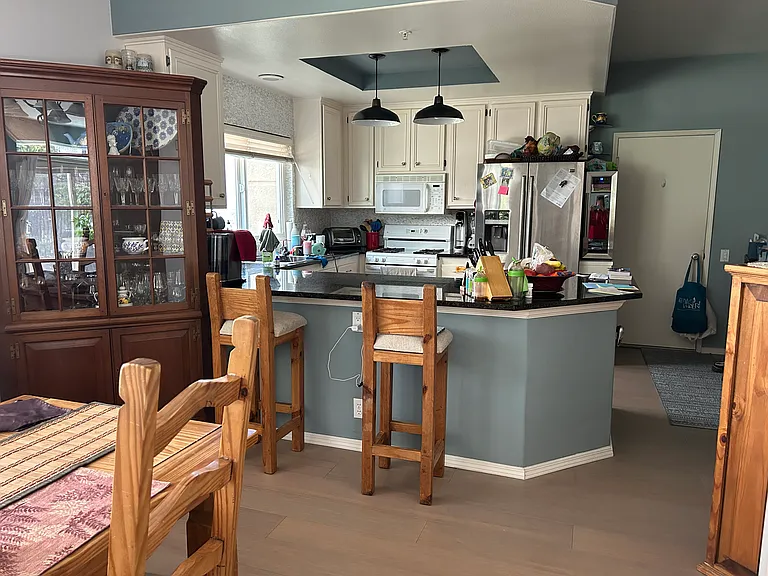 Open Dining and Kitchen Space