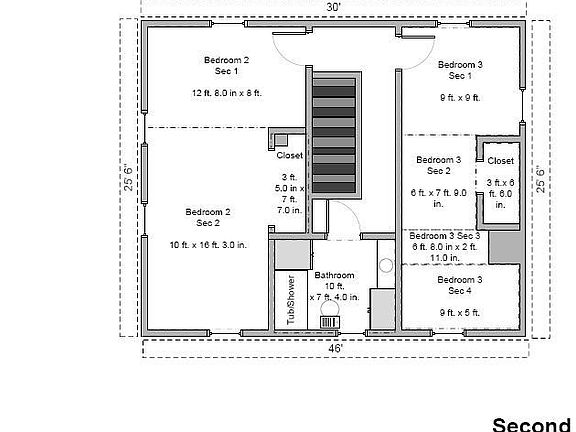 2nd Floor, Floor Plan