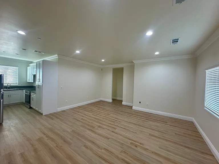 Open floor plan living room