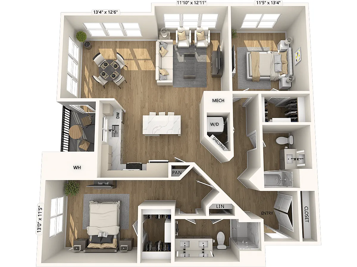 Floor plan BM15.1-SIG-Signature Collection