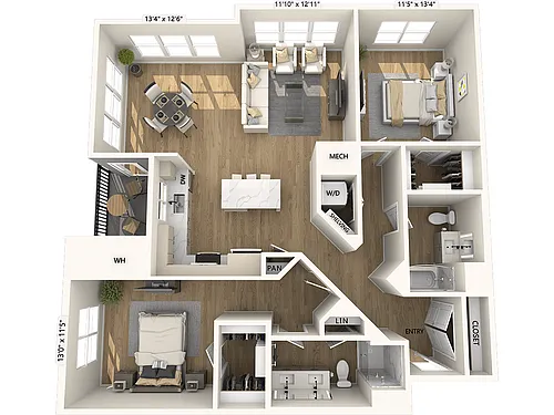 Floor plan BM15.1-SIG-Signature Collection