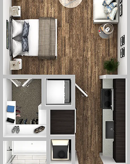 K-E1 AFF 60% MFI floor plan Korina at the Grove