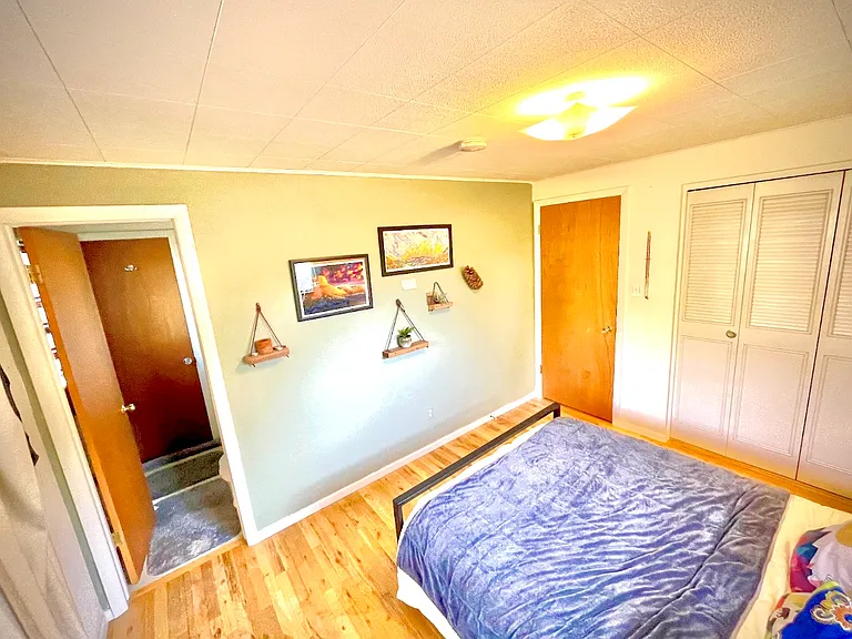 Master bedroom (unit is for rent unfurnished).