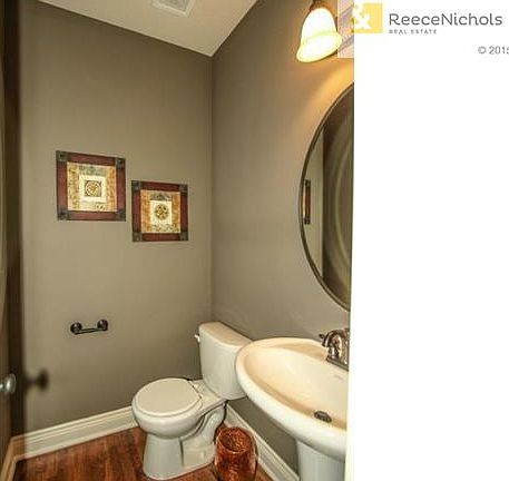 HALF BATH OFF KITCHEN FOR GUESTS