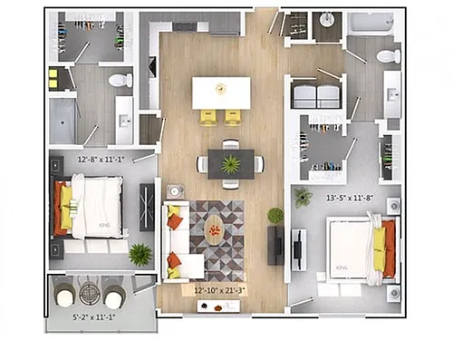 Floor plan Brookhaven