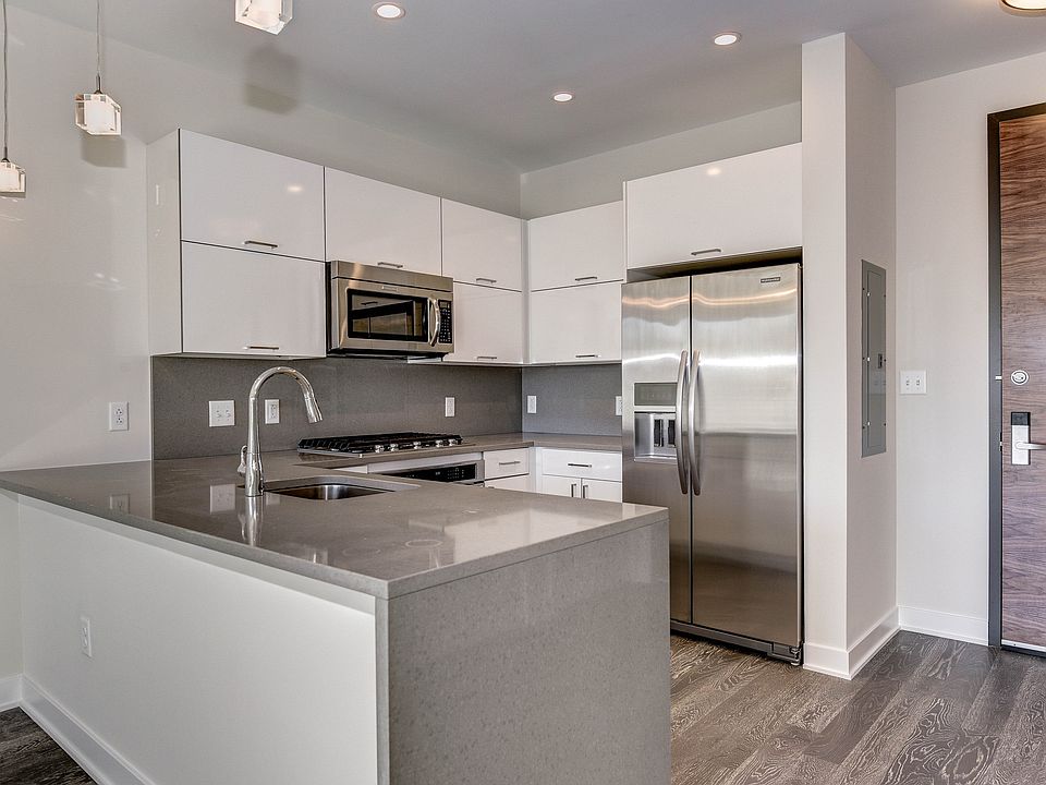 kitchen features Kitchen Aid appliances and lots of storage