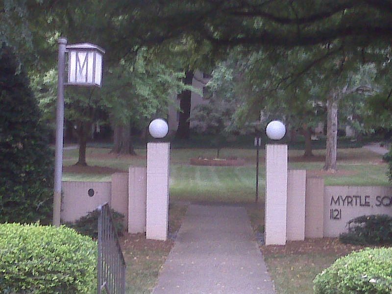 Entrance to Courtyard from street