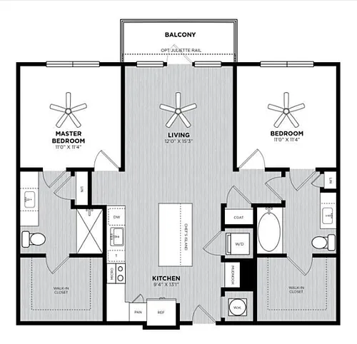 Floor plan B1