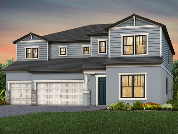 Exterior C1 with stone