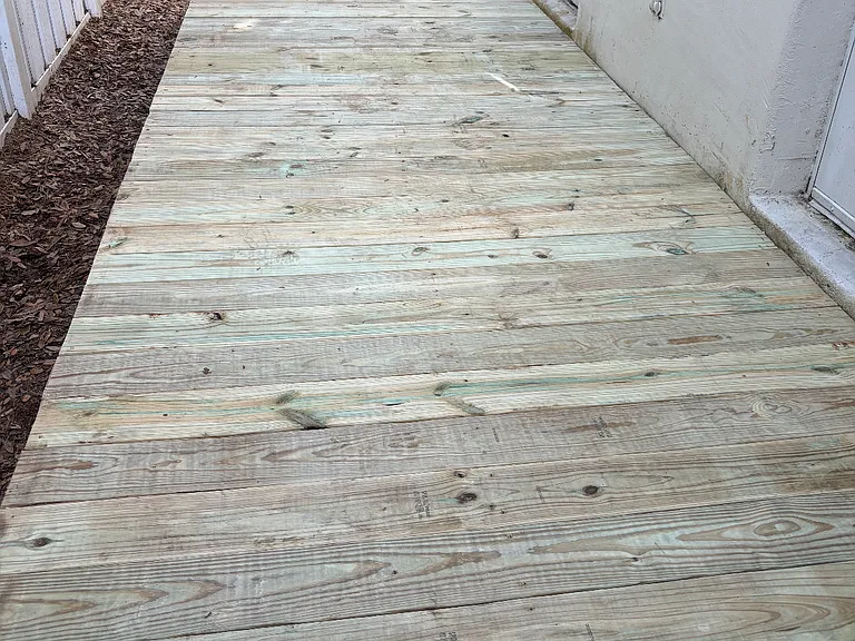 Brand new deck