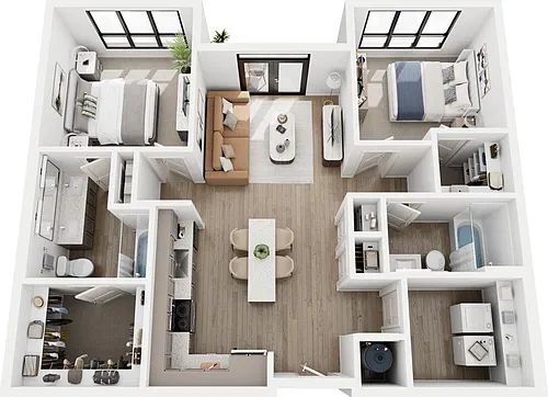 Floor plan B14C