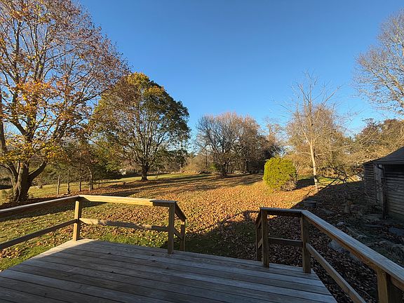 The view from the back porch.