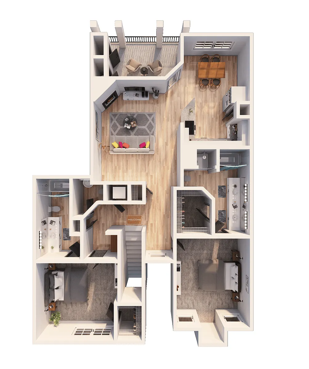 Floor plan Residence 10 Luxury